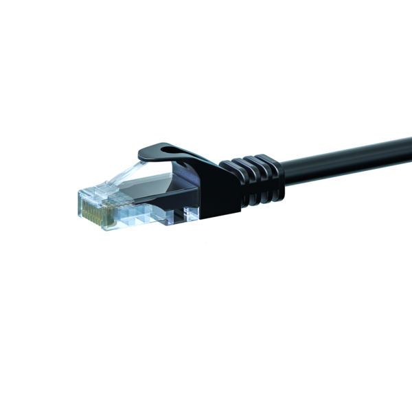 CAT5e UTP patchkabel 7,50m zwart  - CCA