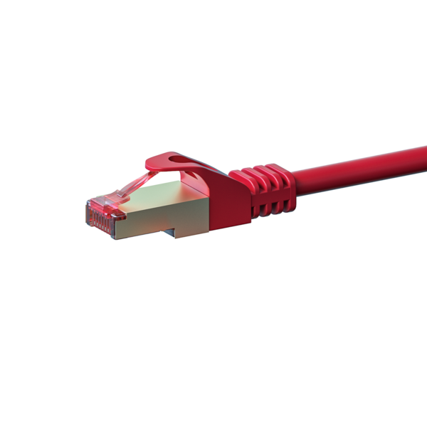 CAT6 S/FTP (PIMF) patchkabel 15m rood