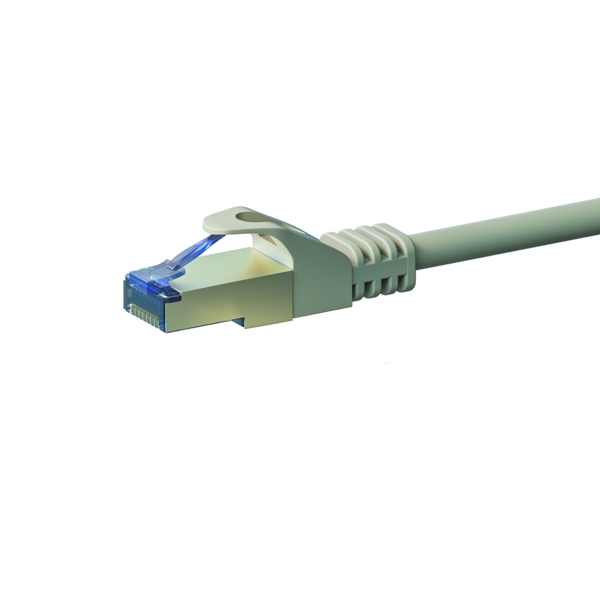 CAT6a S/FTP (PIMF) patchkabel 3m grijs