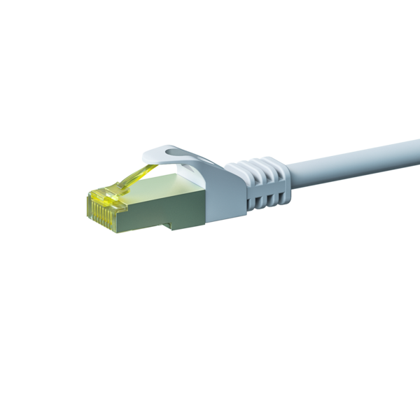 Cat7 S/FTP (PIMF) patchkabel 3m wit