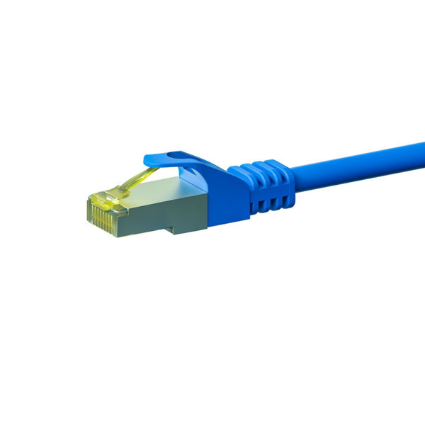 Cat7 S/FTP (PIMF) patchkabel 20m blauw