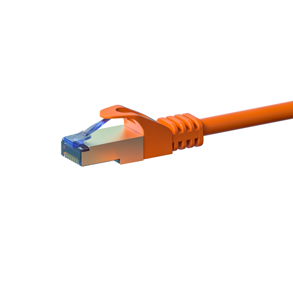 CAT6a S/FTP (PIMF) patchkabel 20m oranje