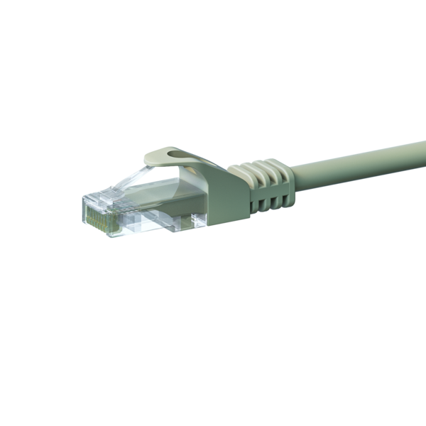 UTP CAT5e patchkabel 10m grijs - 100% koper