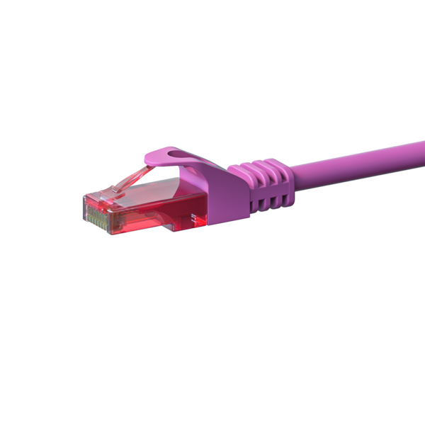 UTP CAT6 patchkabel 5m roze - 100% koper