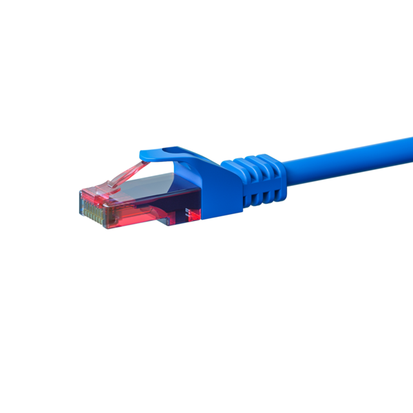 UTP CAT6 patchkabel 7,5m blauw - 100% koper