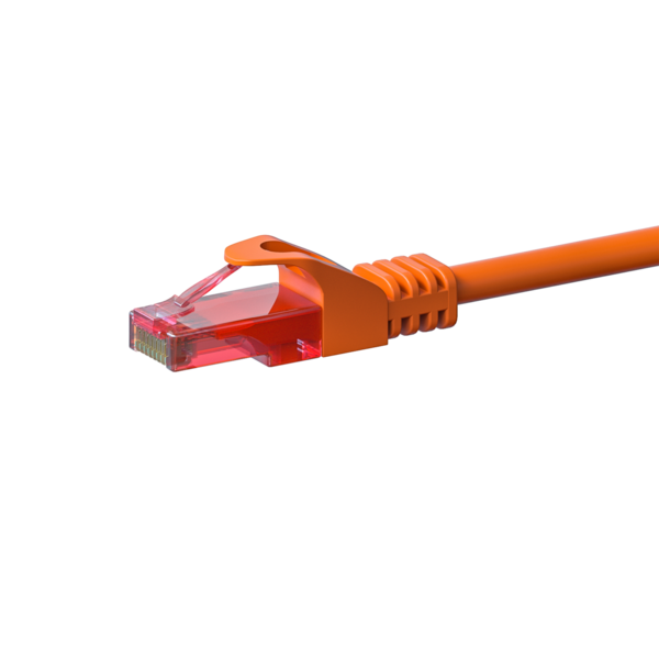 UTP CAT6 patchkabel 1m oranje - 100% koper