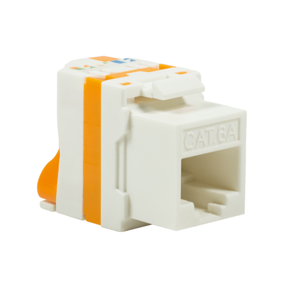 CAT6a UTP Keystone Connector - Toolless Twist