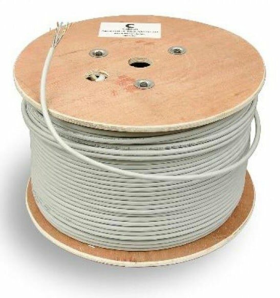 Belden 1633E Cat5e FTP netwerk kabel stug 500m 100% koper