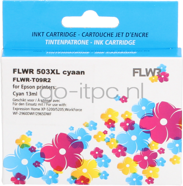 FLWR Epson 503XL cyaan