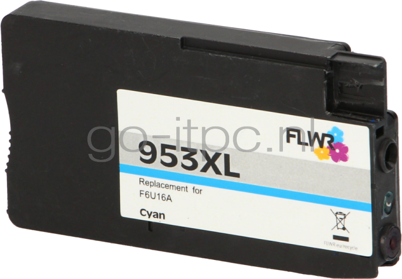 FLWR HP 953XL cyaan