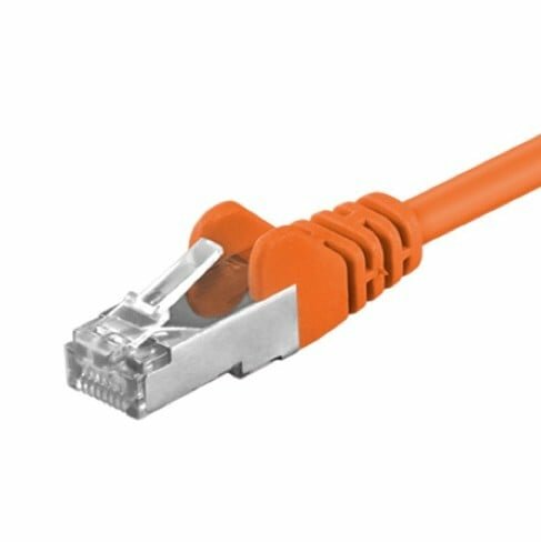 CAT5e FTP patchkabel 0,50m oranje