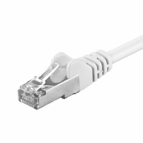 CAT5e FTP patchkabel 1m wit