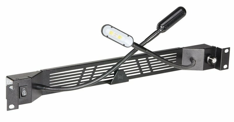 19 inch Gooseneck led verlichting + dimmer - wit/blauw