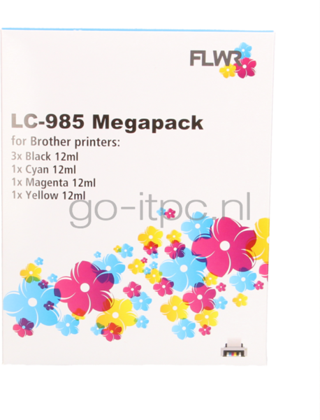 FLWR Brother LC-985 Megapack