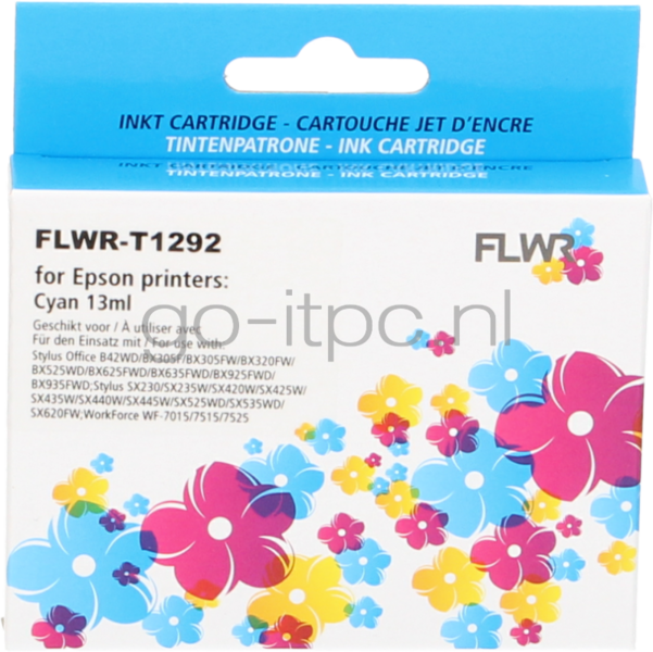 FLWR Epson T1292 cyaan