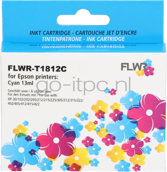 FLWR Epson 18XL cyaan