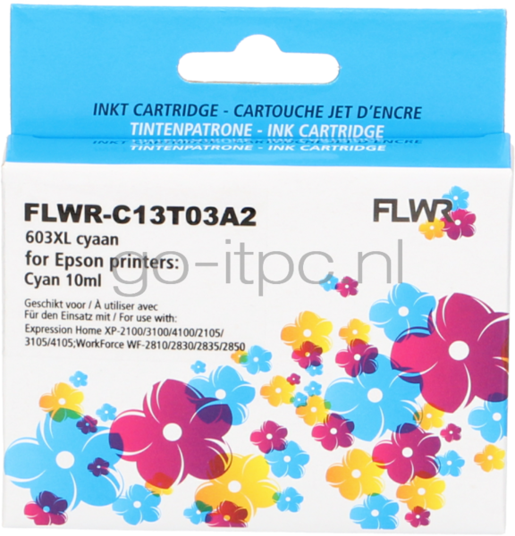 FLWR Epson 603XL cyaan