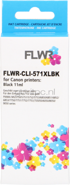 FLWR Canon CLI-571XL zwart