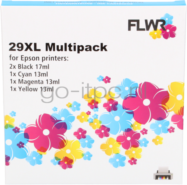 FLWR Epson 29XL Multipack zwart en kleur