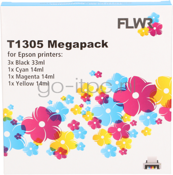 FLWR Epson T1301/2/3/4 Megapack