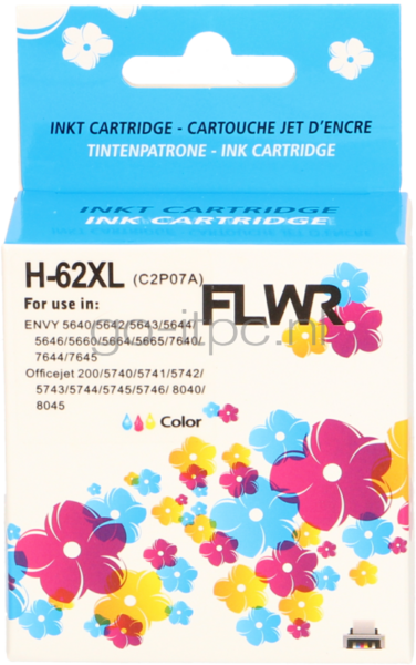 FLWR HP 62XL kleur