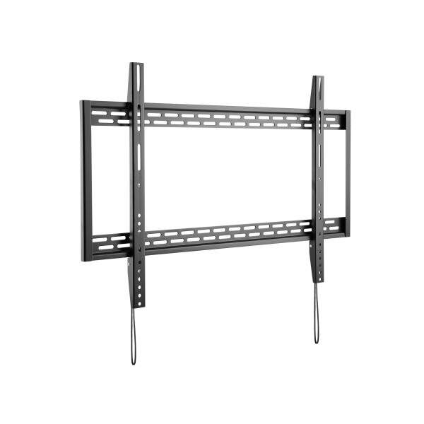 Equip 650323 Fixed Curved TV Wall Mount Bracket, 1x 60 100&quot;,100kg, 200x200/ 900x600mm, Black