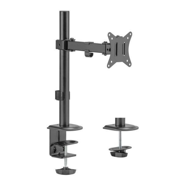 Equip 650156 17&quot;-32&quot; Articulating Monitor Desk Mount Bracket, Clamp, 9 kg, 17&quot; - 32&quot;, Black