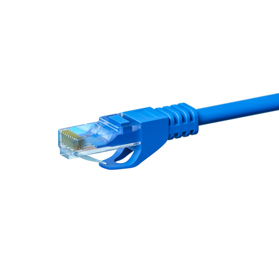 CAT6 UTP patchkabel 0,50m blauw - CCA