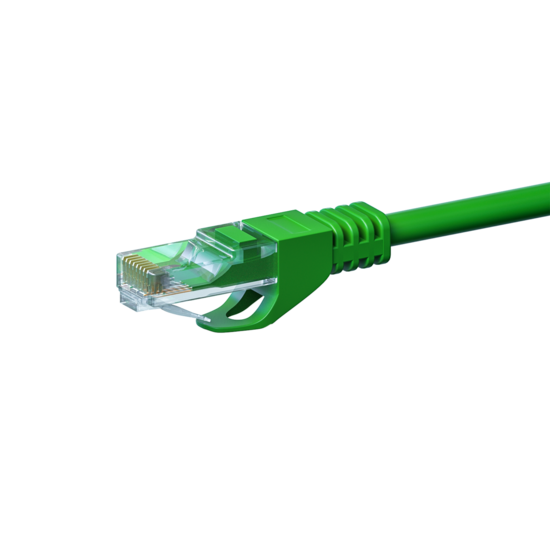 CAT6 UTP patchkabel 0,25m groen - CCA