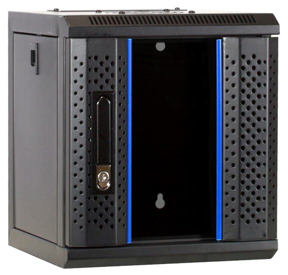 10 inch 4U serverkast met glazen deur 312x310x264mm (BxDxH)