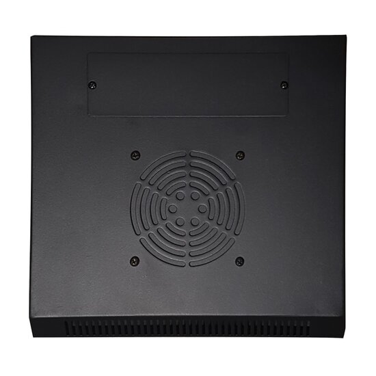 10 inch 12U serverkast met glazen deur 312x310x618mm (BxDxH)