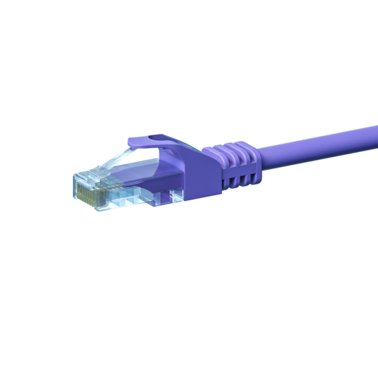 CAT5e UTP patchkabel 1m paars  - CCA