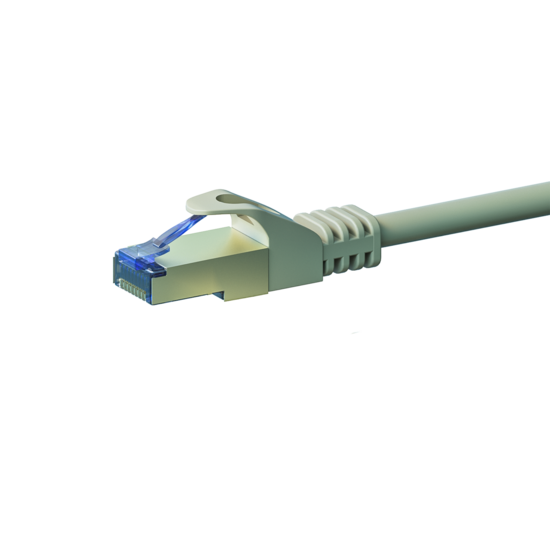 CAT6a S/FTP (PIMF) patchkabel 1m grijs