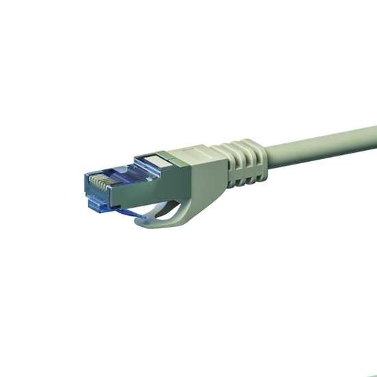 CAT6a S/FTP (PIMF) patchkabel 1m grijs