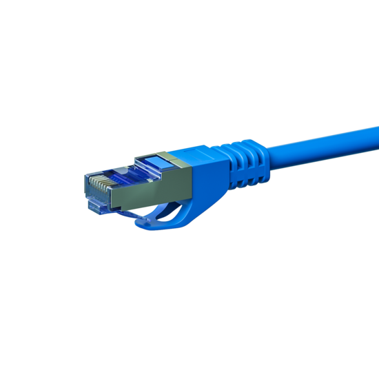 CAT6a S/FTP (PIMF) patchkabel 1,50m blauw