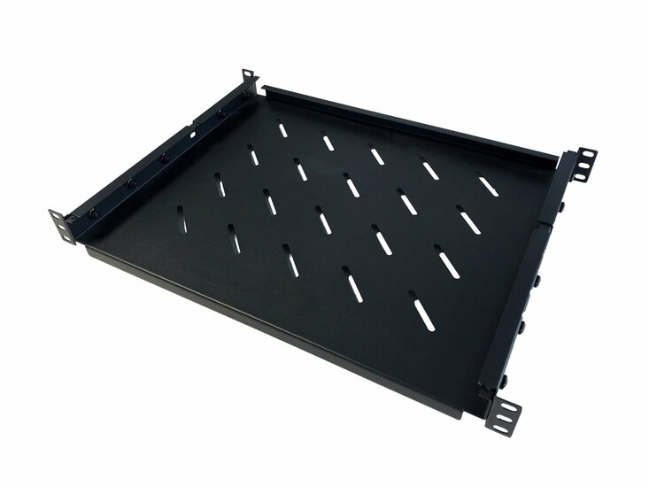 Verstelbaar legbord voor 350mm tot 600mm diepe serverkasten - 1U