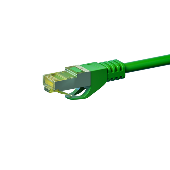 Cat7 S/FTP (PIMF) patchkabel 1m groen