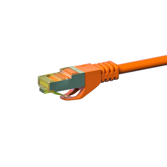 Cat7 S/FTP (PIMF) patchkabel 1m oranje