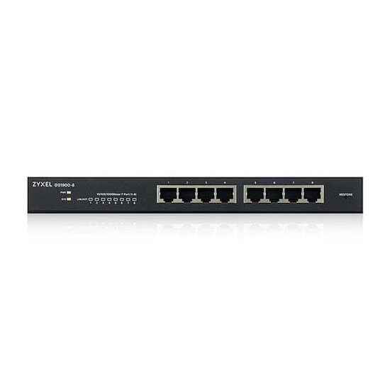 Zyxel 8-poorts GS1900 smart managed switch