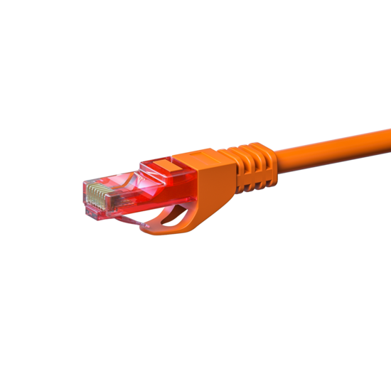 UTP CAT6 patchkabel 0,50m oranje - 100% koper