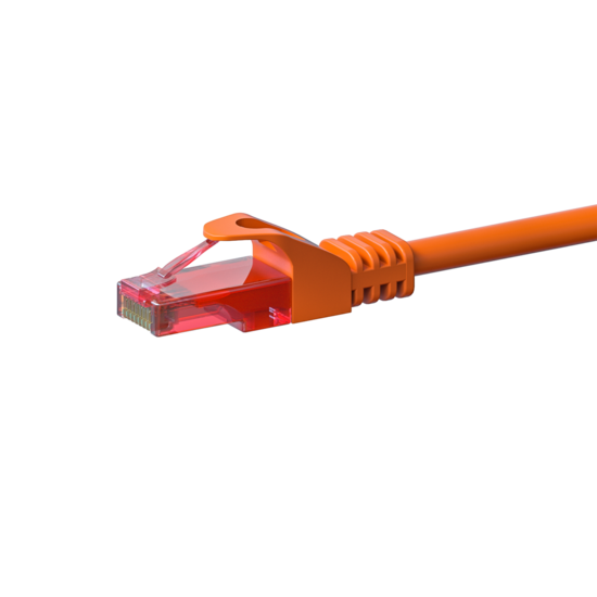 UTP CAT6 patchkabel 7,5m oranje - 100% koper