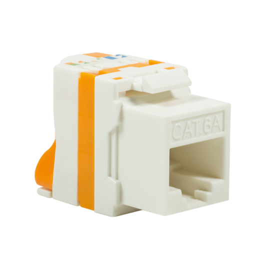 CAT6a UTP Keystone Connector - Toolless Twist