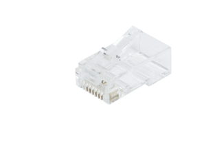 CAT5e Connector RJ45 - Unshielded - voor soepele en stugge kern - 10 stuks