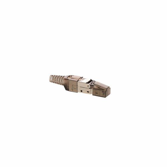 S/FTP CAT7 Toolless RJ45 Connector - voor stugge kern