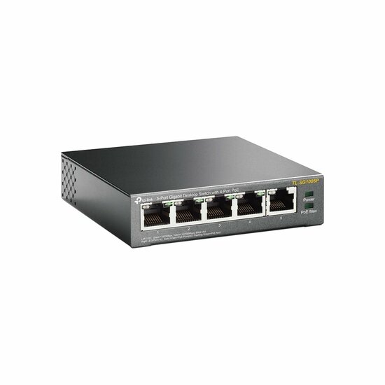 TP-Link 5-poorts SG1005 unmanaged PoE switch