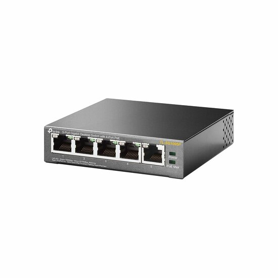 TP-Link 5-poorts SG1005 unmanaged PoE switch