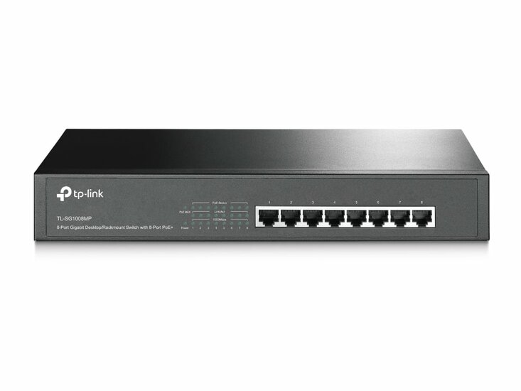 TP-Link 8-poorts SG1008MP unmanaged PoE switch