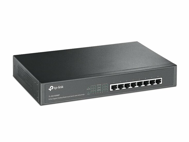 TP-Link 8-poorts SG1008MP unmanaged PoE switch