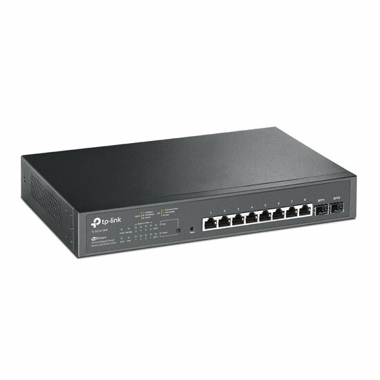 TP-Link 10-Poorts JetStream 2210MP managed smart PoE switch