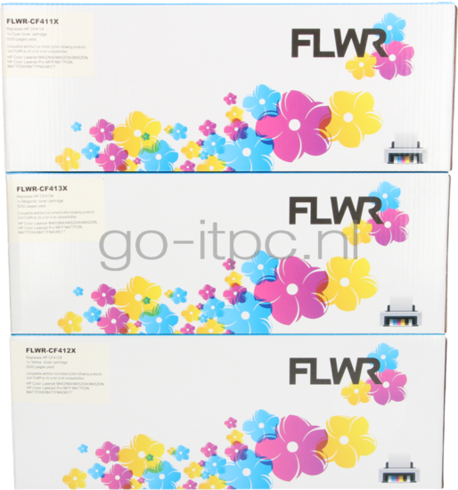 FLWR HP 410X 3-pack kleur